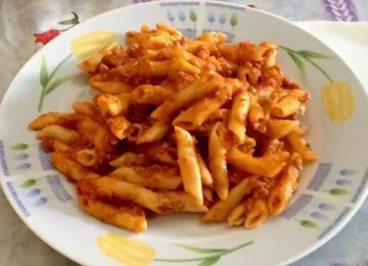Macarrones a la boloñesa