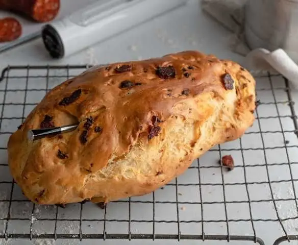 Pan de Viena con chorizo
