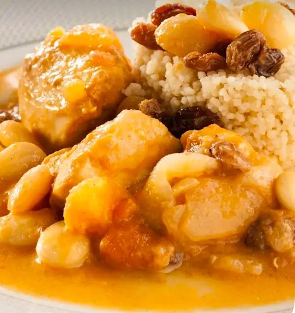 Pollo estilo marroquí